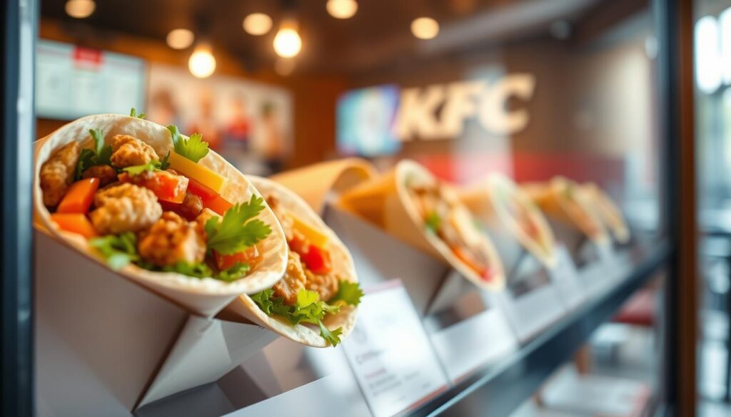 KFC Wrap Ordering Options KFC Wrap Ordering Options