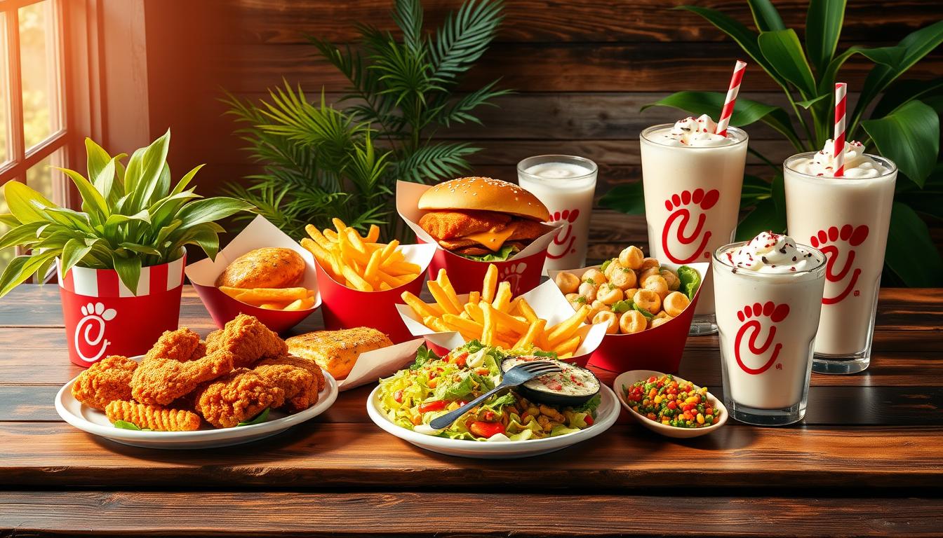 chick fil a menu