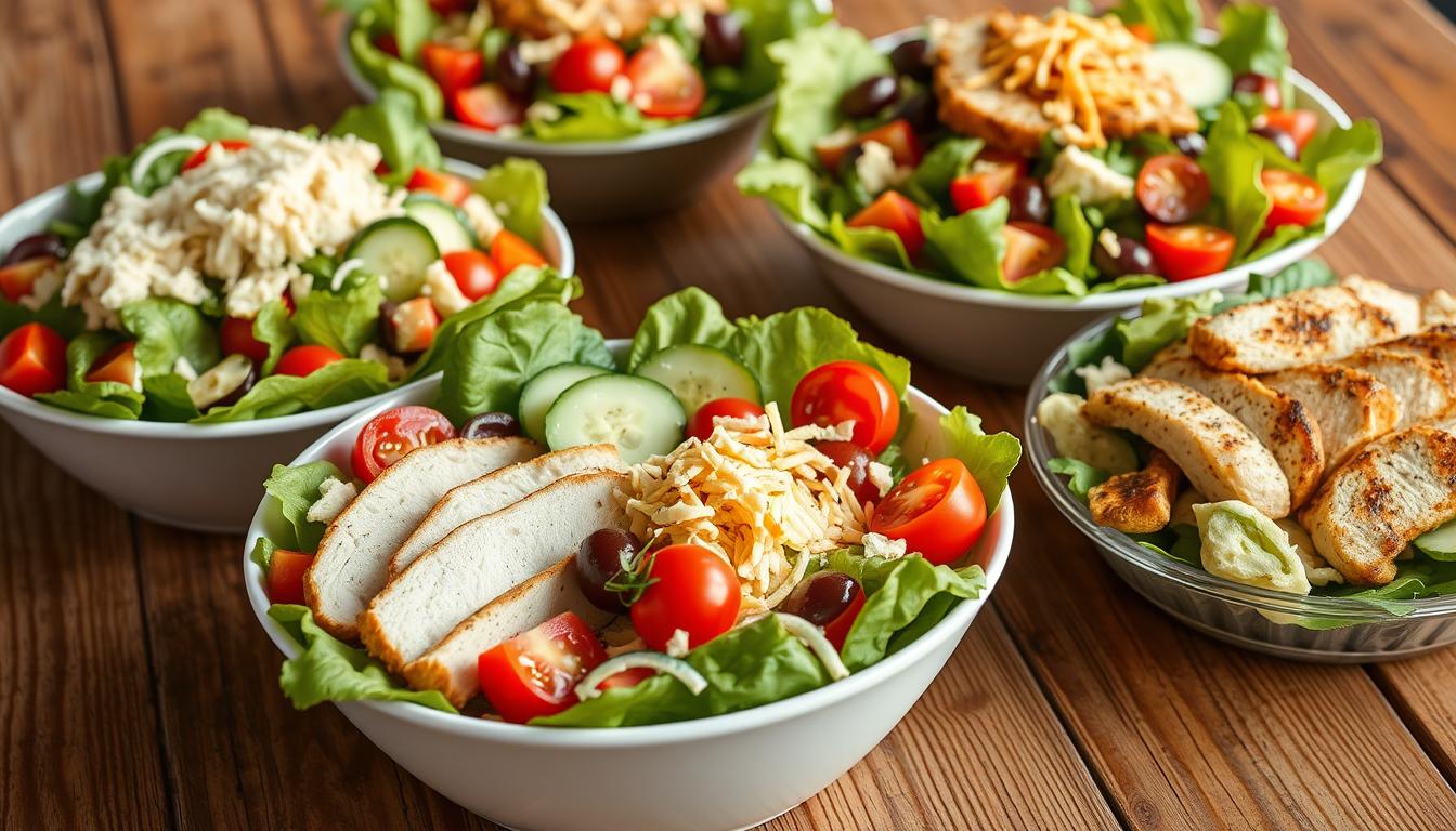 chick fil a salad menu
