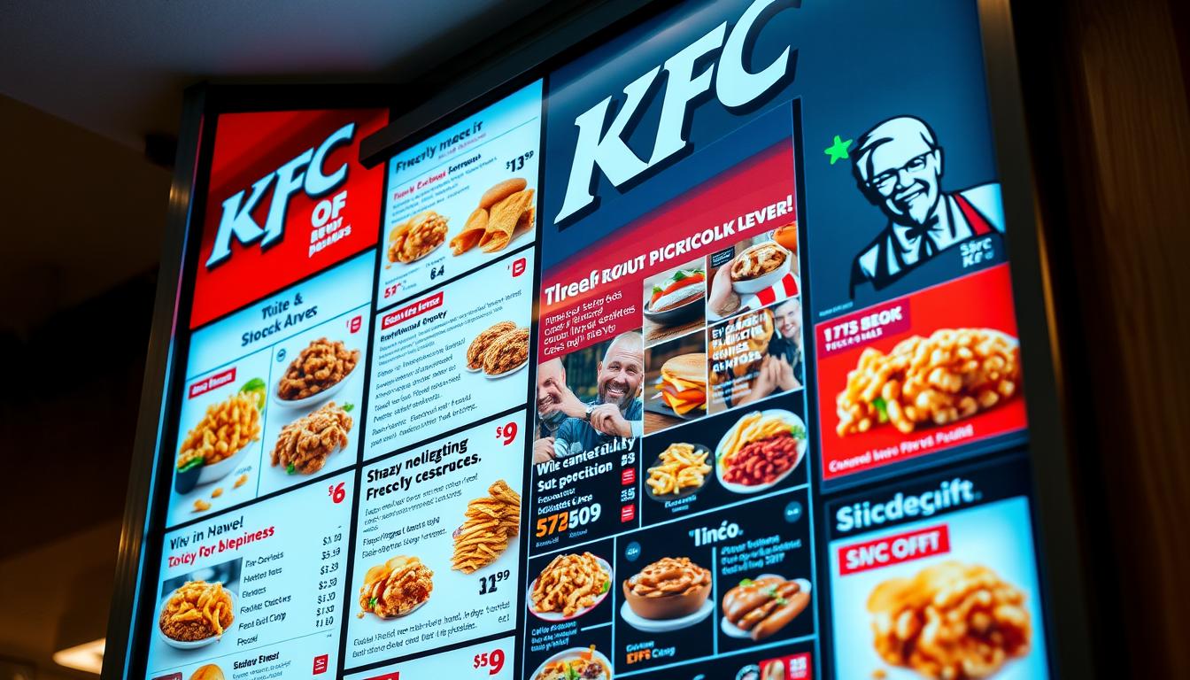 kfc offer menu