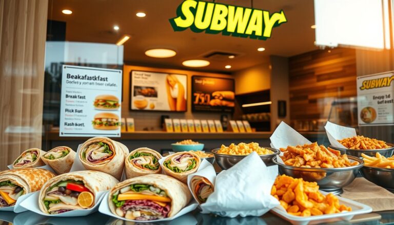 subway breakfast menu