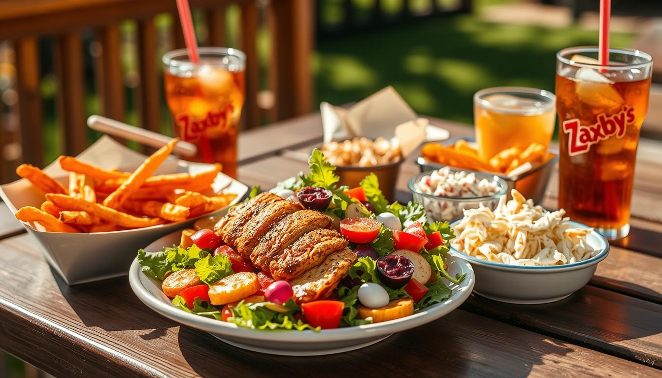 zaxby's nutrition menu