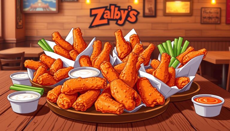 zaxby's wing menu